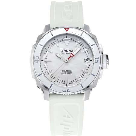 Alpina Seastrong Diver Comtesse Quartz