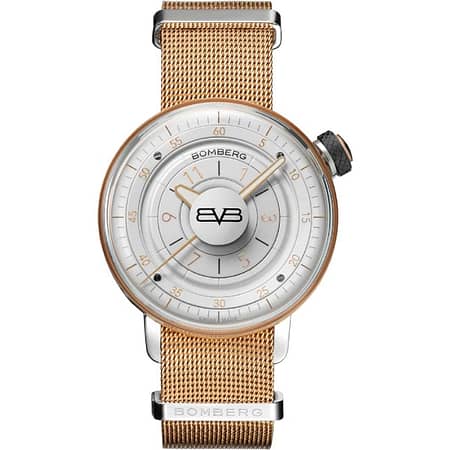 Bomberg BB-01 White & Gold Lady