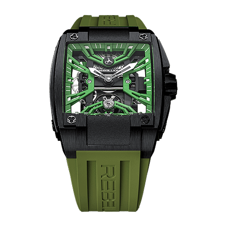 Rebellion Re-volt SkeletonizedBlack DLC Titanium / Green