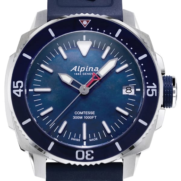 Alpina Seastrong Diver Comtesse Navyblau - Image 3