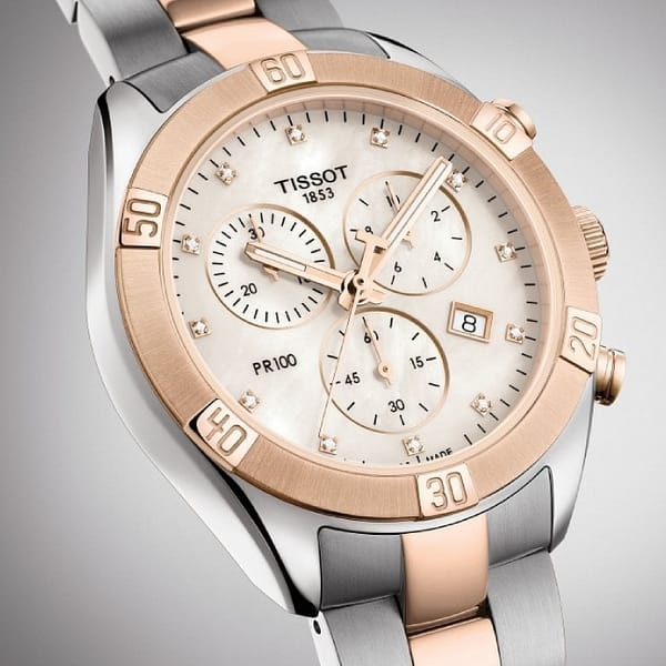 Tissot PR 100 Sport Chic Chronograph Lady – Bild 3