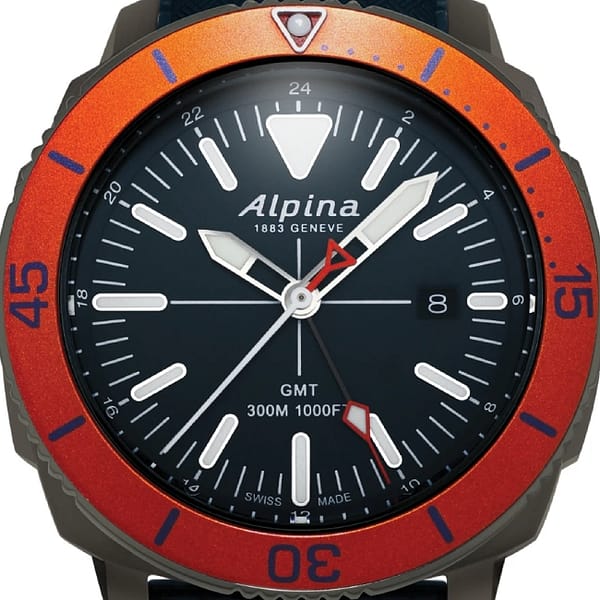 Alpina Seastrong Diver 300 GMT Blau – Image 3