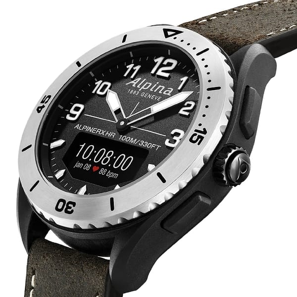 Alpina AlpinerX Alive Smartwatch Schwarz-Braun - Image 3