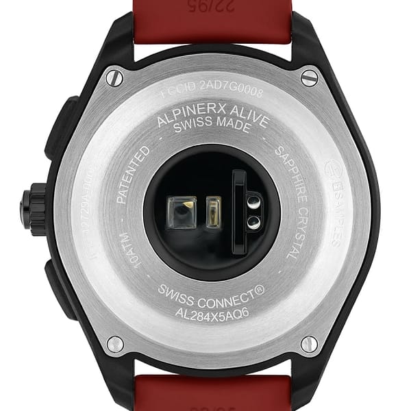 Alpina AlpinerX Alive Smartwatch Schwarz-Rot – Image 7