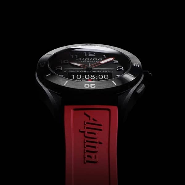 Alpina AlpinerX Alive Smartwatch Schwarz-Rot – Image 6