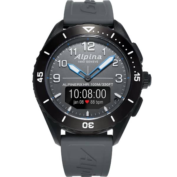 Alpina AlpinerX Alive Smartwatch Schwarz-Grau