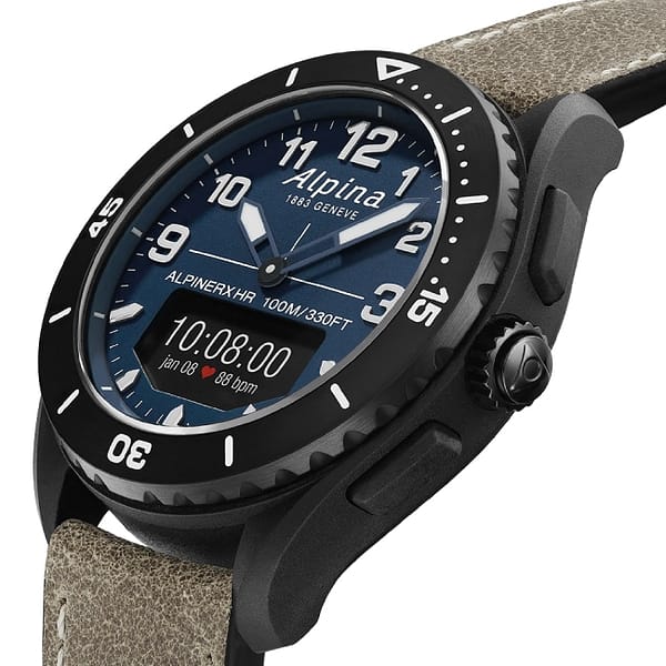 Alpina AlpinerX Alive Smartwatch Schwarz-Beige - Image 3