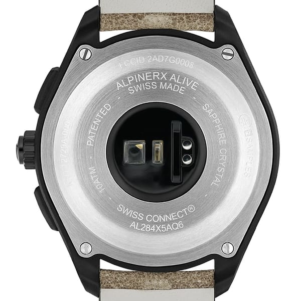 Alpina AlpinerX Alive Smartwatch Schwarz-Beige - Image 5