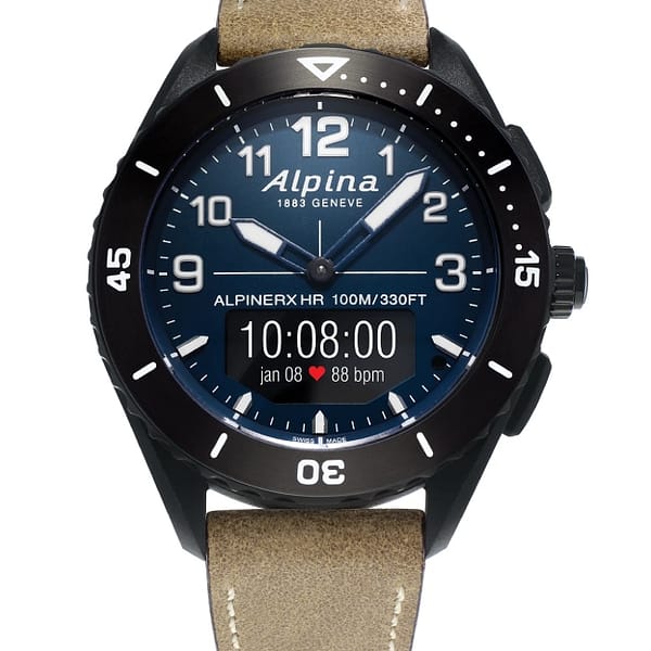 Alpina AlpinerX Alive Smartwatch Schwarz-Beige - Image 2