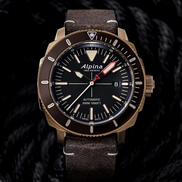 Alpina Seastrong Diver 300 Schwarz - Image 2