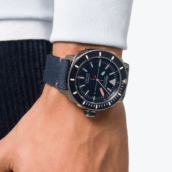 Alpina Seastrong Diver 300 Navy Blau - Image 7