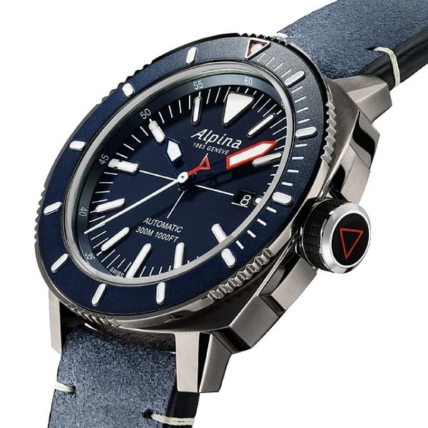 Alpina Seastrong Diver 300 Navy Blau - Image 2