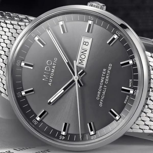 Mido Commander Icône Chronometer Si - Image 3