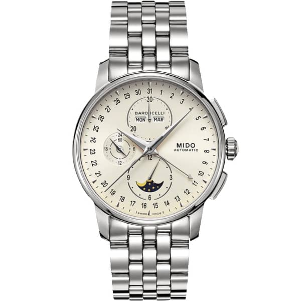 Mido Baroncelli Automatik Chronograph Moonphase