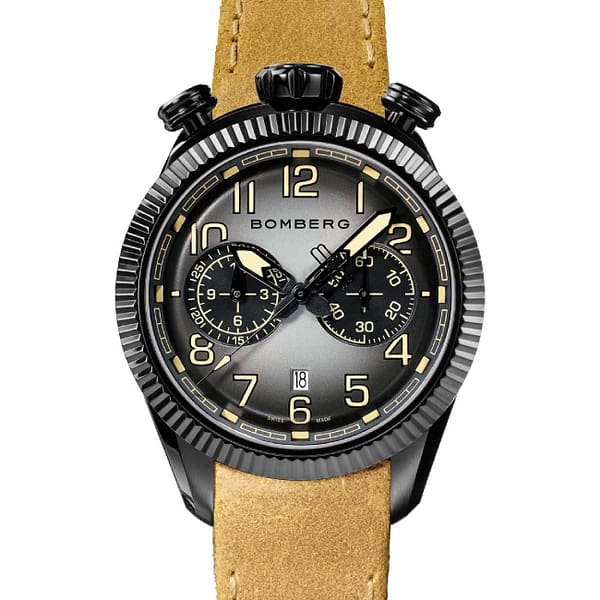 Bomberg BB-68 Smoked Black Chronograph – Image 2
