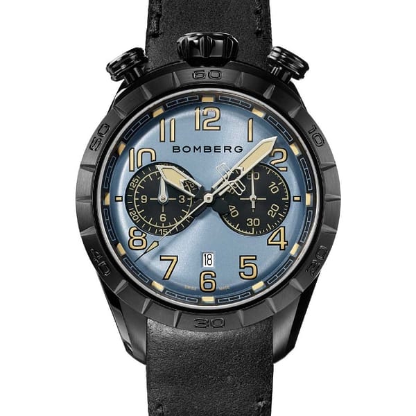 Bomberg BB-68 Dark Blue Chronograph - Image 2