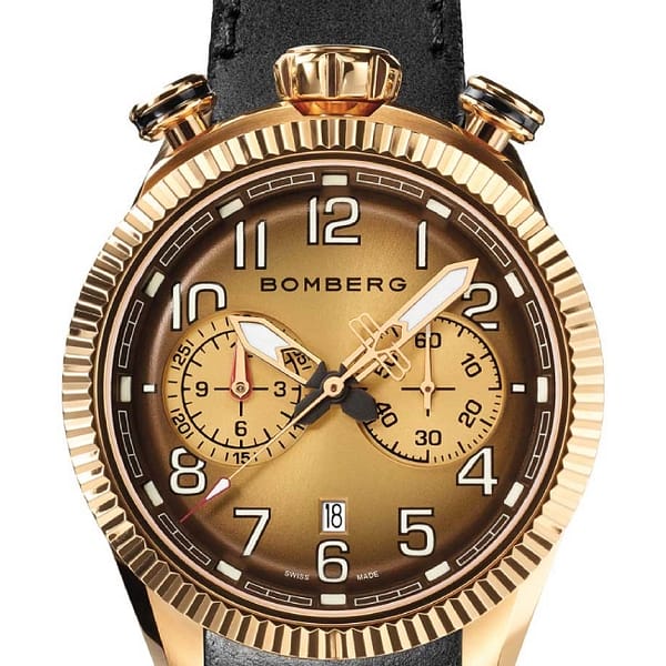 Bomberg BB-68 Smoked Brown Chronograph - Image 3