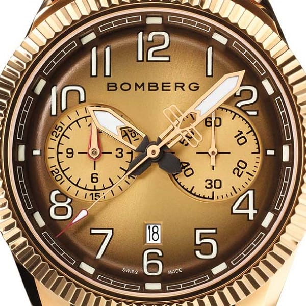 Bomberg BB-68 Smoked Brown Chronograph - Image 4