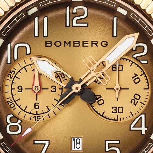 Bomberg BB-68 Smoked Brown Chronograph - Image 5
