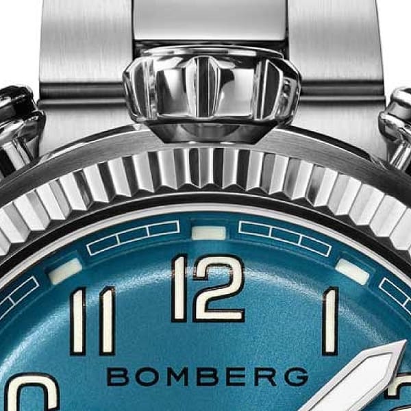 Bomberg BB-68 Smoked Light Blue Chronograph - Image 7