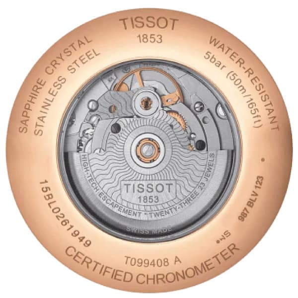 Tissot Chemin des Tourelles COSC Chronometer - Image 2
