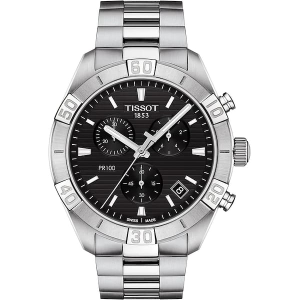 Tissot PR 100 Sport Gent Chronograph Schwarz