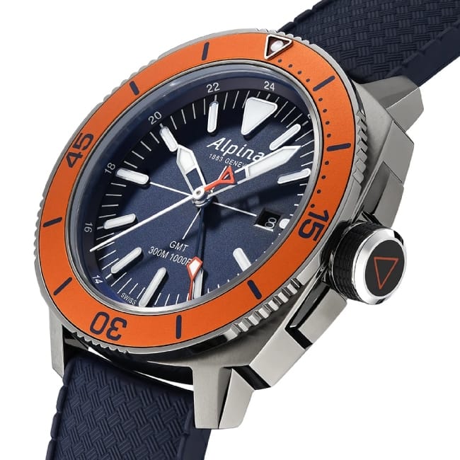 Alpina Seastrong Diver 300 GMT Blau - Image 6