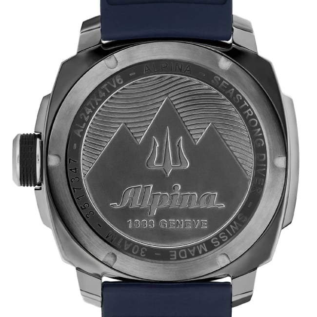 Alpina Seastrong Diver 300 GMT Blau - Image 7