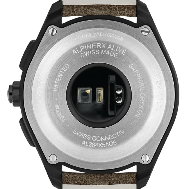Alpina AlpinerX Alive Smartwatch Schwarz-Braun – Image 6