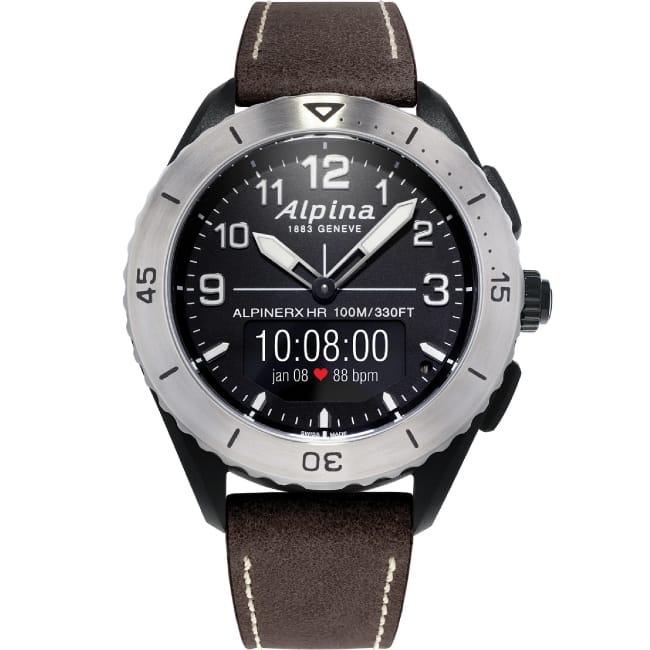 Alpina AlpinerX Alive Smartwatch Schwarz-Braun