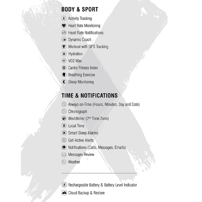 Alpina AlpinerX Alive Smartwatch Schwarz-Beige – Image 7