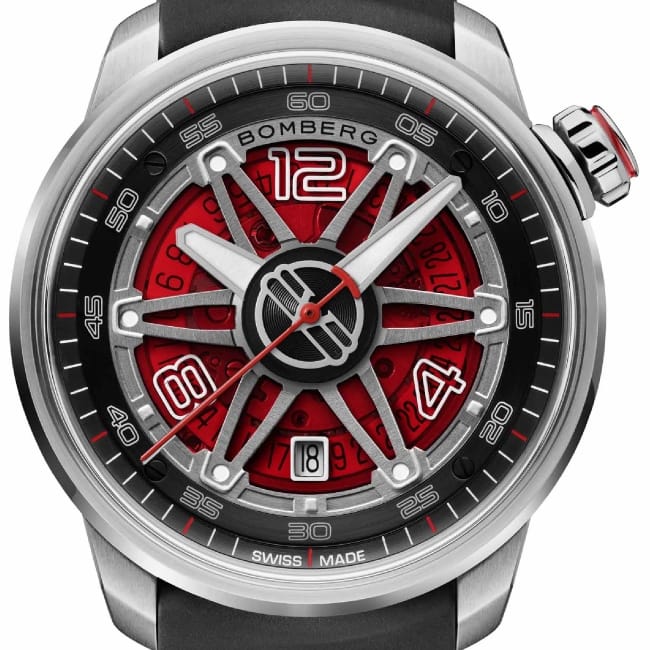 Bomberg BB-01 Automatic Red – Image 3