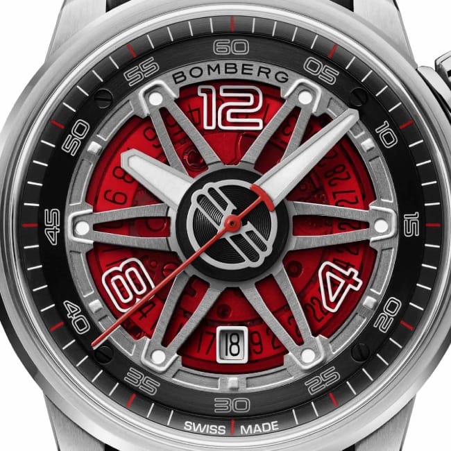 Bomberg BB-01 Automatic Red – Image 4
