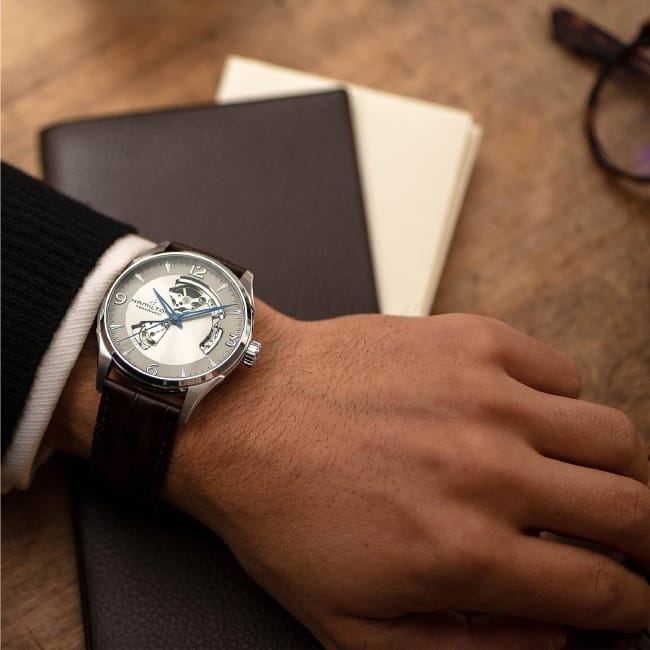 Hamilton Jazzmaster Viewmatic Open Heart Ø42 - Image 4