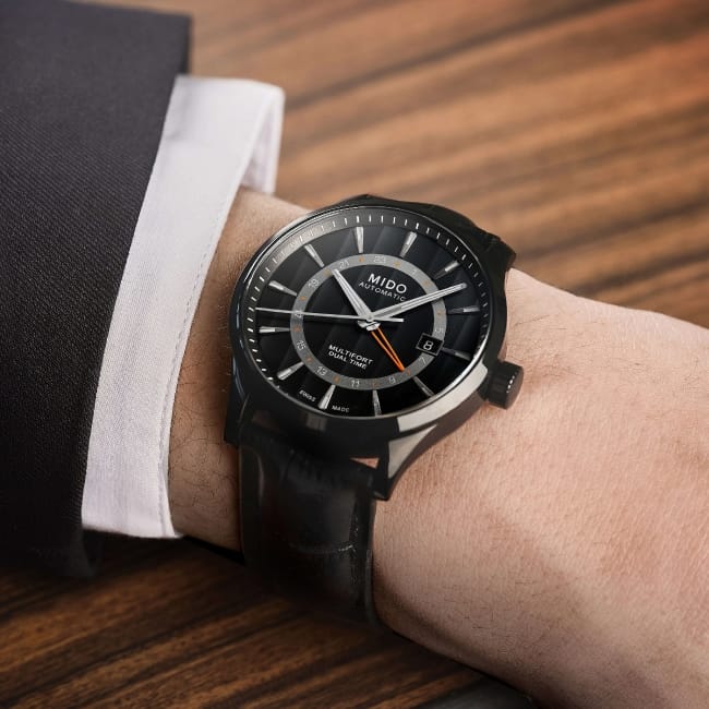 Mido Multifort Dual Time Automatik – Bild 8