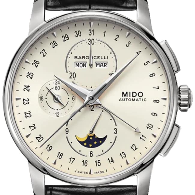 Mido Baroncelli Automatik Chronograph Moonphase - Image 3
