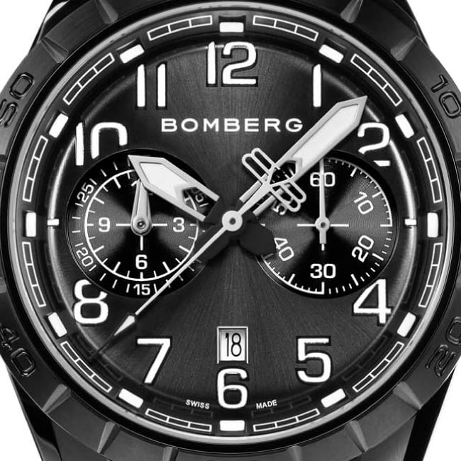 Bomberg BB-68 Pitch Black Chronograph - Image 4