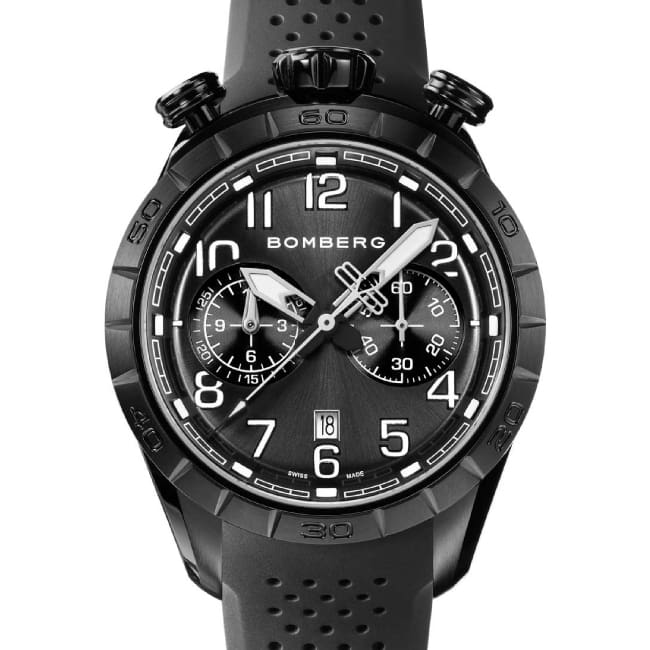 Bomberg BB-68 Pitch Black Chronograph - Image 2