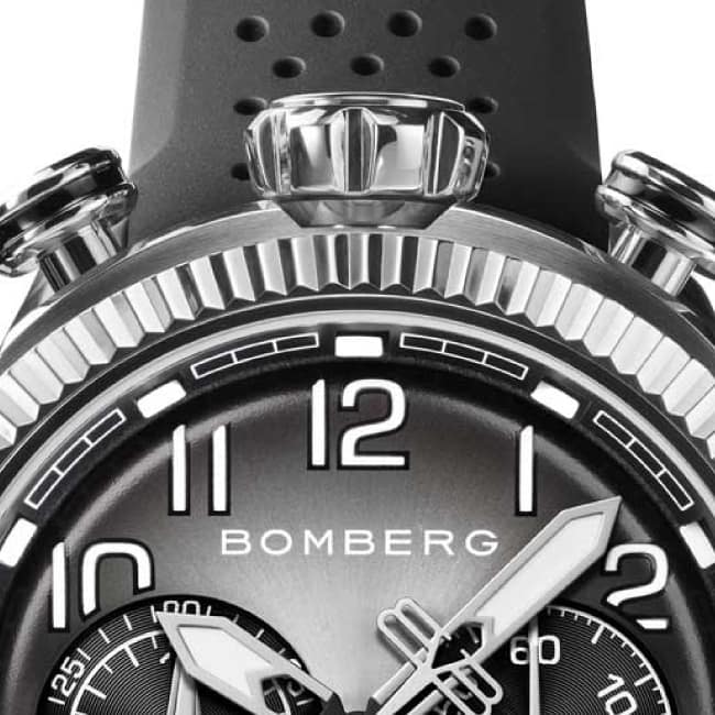 Bomberg BB-68 Smoked Black Chronograph - Image 6