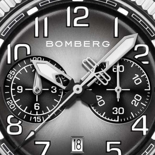 Bomberg BB-68 Smoked Black Chronograph - Image 5